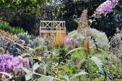 Bench in the garden